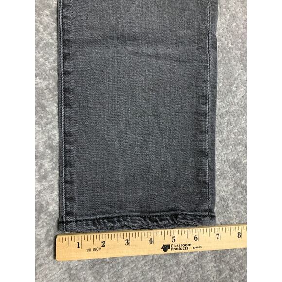 Joe's The Lara Mid Rise Cigarette Ankle Jeans Women Size 30 Black Distressed - Picture 14 of 14